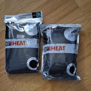 32 Degrees Kids Black Heat Set